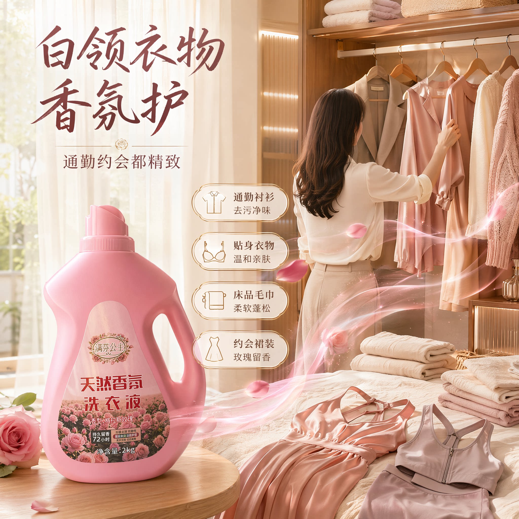 满芬公主天然香氛洗衣液旗舰正品