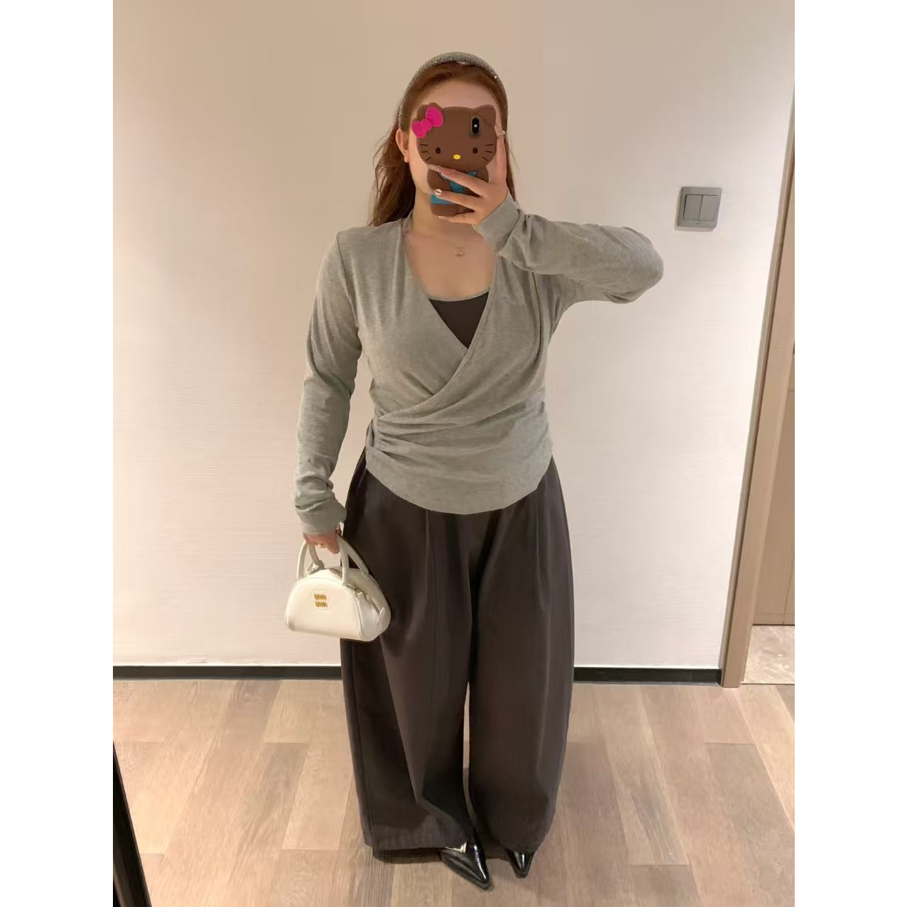 慧芝huizhi H372长裤（带腰带）定制款 收腰显瘦遮腿型微胖长裤,女装/女士精品,大码裤装,淘宝优惠券,粉丝福利购,淘宝优惠卷