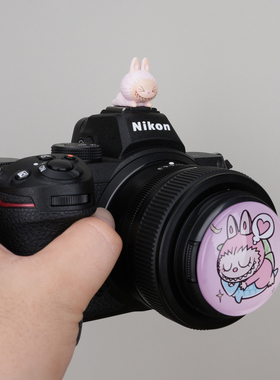 拉布布相机镜头盖热靴适用M50佳能R50富士XT50尼康Z30索尼ZVE-10