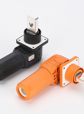 纯铜300A方形穿墙式接线柱储能连接器锂电池新能源高压电池端子