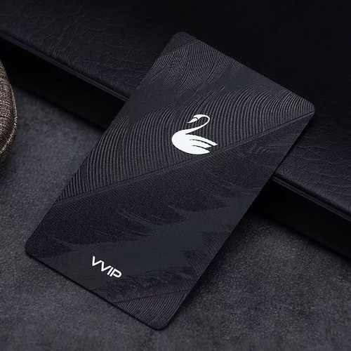 浮雕会员卡片定制高级感充值卡片VIP磁卡贵宾ic芯片卡订制作硬卡