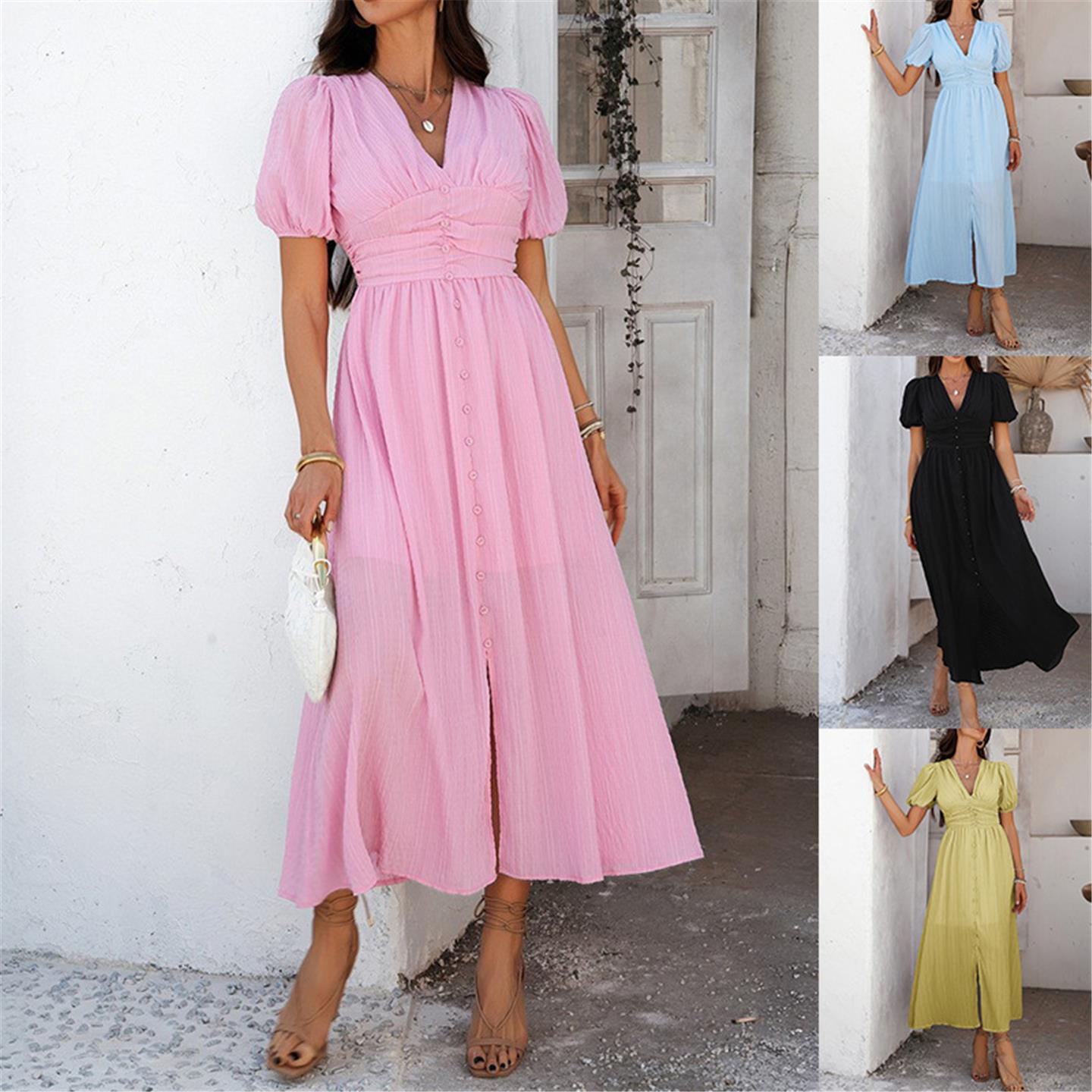 Sexy dress women's slim neck hanging strap print suit夏季度