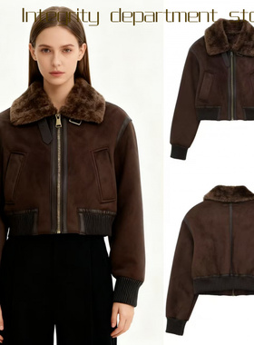 Casual coat, loose stand collar cotton jacket秋冬纯色双面夹