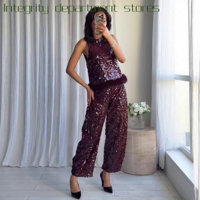 SexydeepV-sequinfloraltanktopd