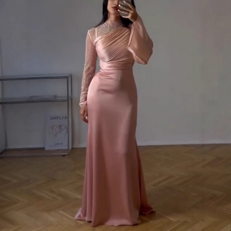 FlaredSexySlimmingOff-Shoulder