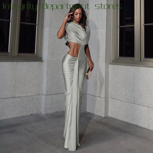 Back Deep Dres紧身包臀连衣裙 Short Netting Strapless Sexy