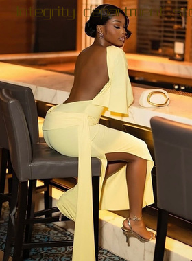 Printed sleeveless sexy suspender dress风露背性感褶皱宽松包