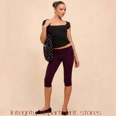 LaceT-shirtFittedCrewneckShort