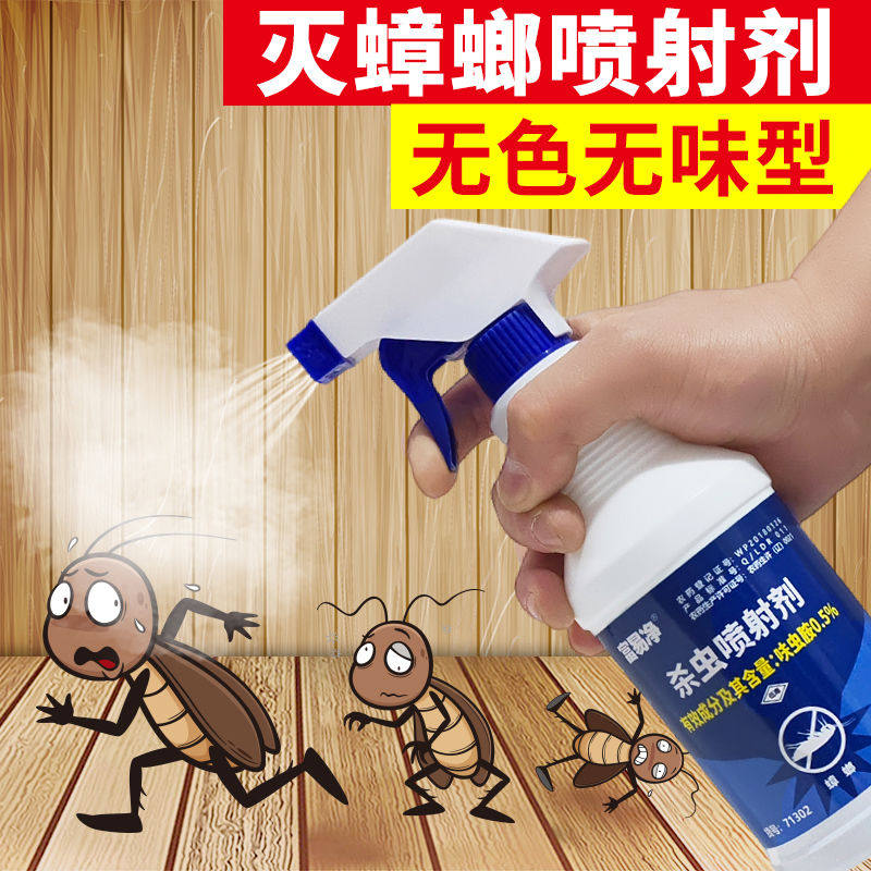 灭蟑螂药小强大小通杀一窝小强喷雾端去除厨房家用非无毒喷剂室内