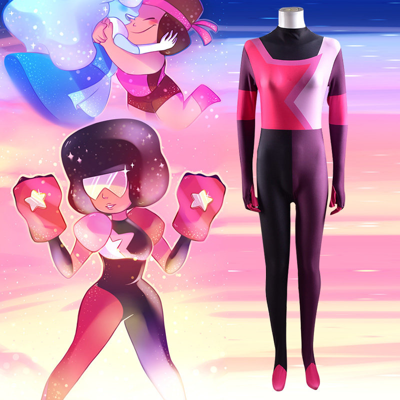 美国动画史蒂文的宇宙steven universe连体紧身衣女cos可定制开裆