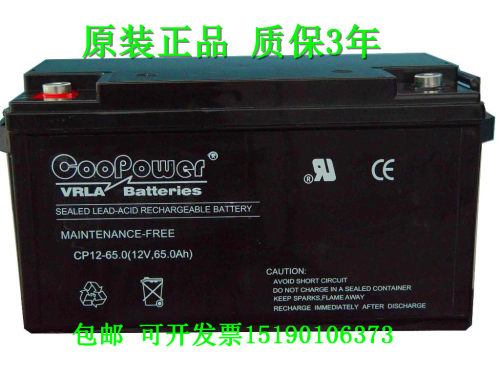 COOPOWEF蓄电池CP12-65.0 (12V.65AH) 直流屏UPS电源电瓶设备
