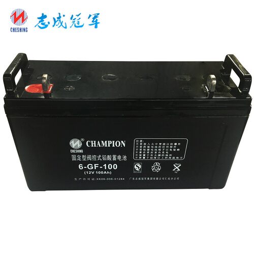 champion蓄电池6-GF-100 ups蓄电池  12V100AH免维护铅酸蓄电池