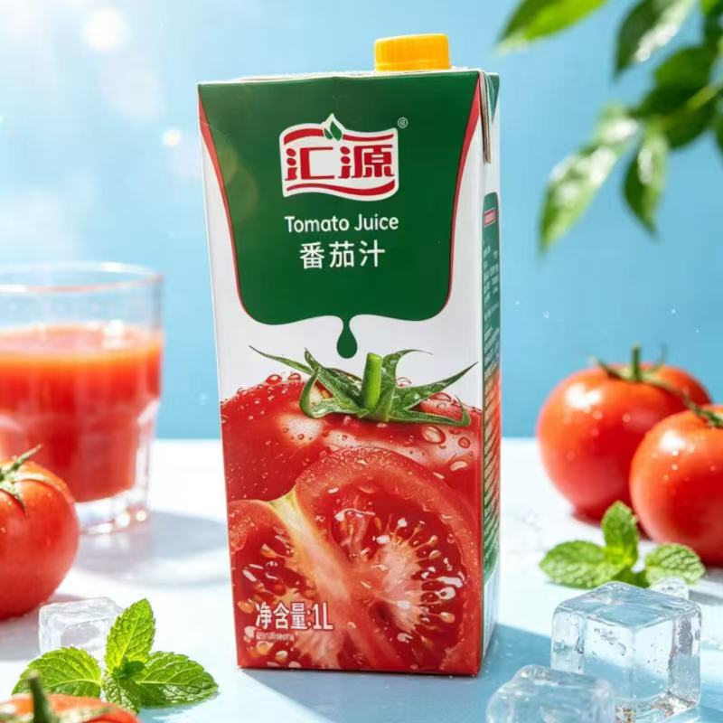 汇源番茄汁1000ml*2盒浓缩图片