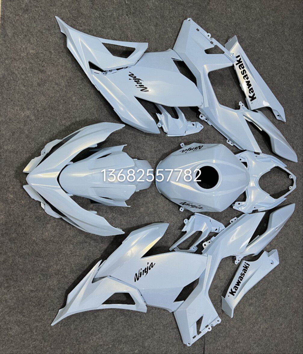 川崎ninja400 19 20 21 22 23年全车外壳护板冰川蓝渐变 送螺丝