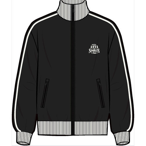 安踏正品男装2026秋新款棒球服立领休闲潮针织运动上衣152638707