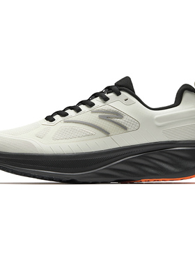 安踏城际丨缓震回弹慢跑鞋男鞋冬季防滑耐磨黑色运动鞋112545592