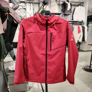 2025冬季 队男子冬梭织防泼水丝光薄绒运动外套152547606N