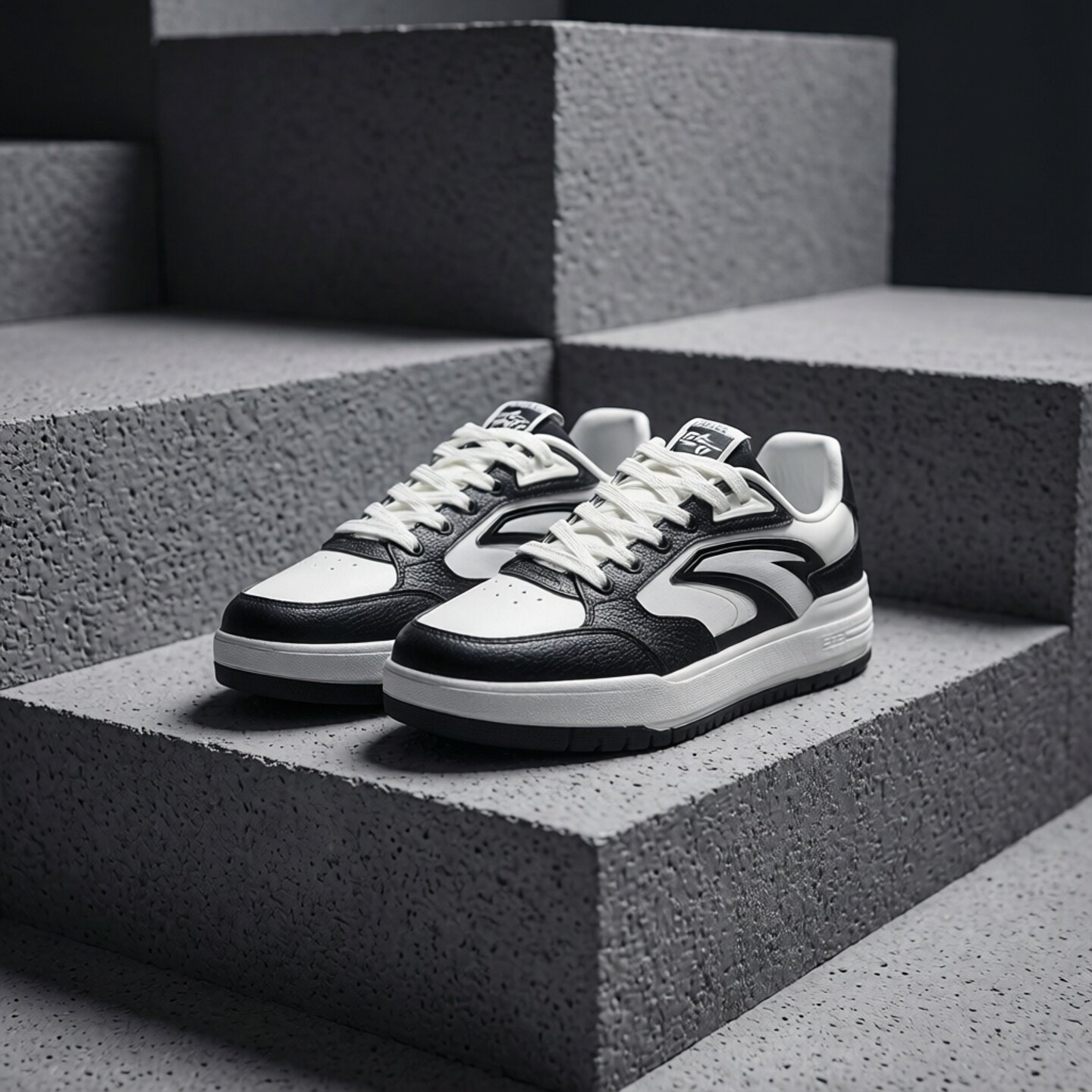 安踏982丨经典撞色低帮板鞋男鞋2025秋季新款滑板运动鞋112548066