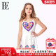 BE范德安联名儿童泳衣女童连体裙式 游泳衣女孩公主风度假2025新款