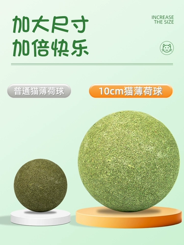 Большая мятная игрушка, прорезыватель, кот, избавление от скуки, домашний питомец