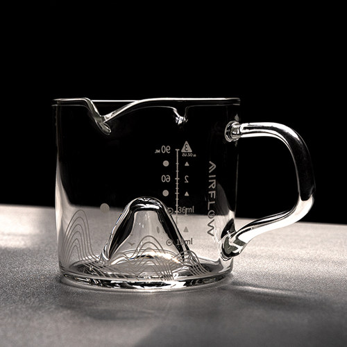 气流双刻度线小山意式咖啡浓缩杯