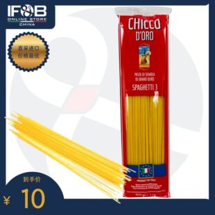 意大利奇科细长形意大利面 500克 Chicco Spaghetti oro