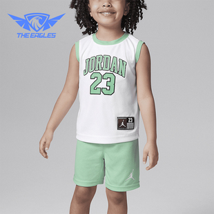 Nike/耐克正品Jordan 23 Jersey 婴童透气舒适运动套装HF2254-315