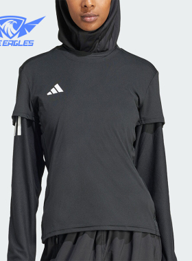 Adidas/阿迪达斯正品ADIZERO E TEE 女士跑步短袖T恤IN1172