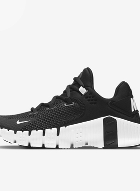 Nike/耐克正品Free Metcon 4 赤足男女透气缓震运动鞋 CZ0596-010