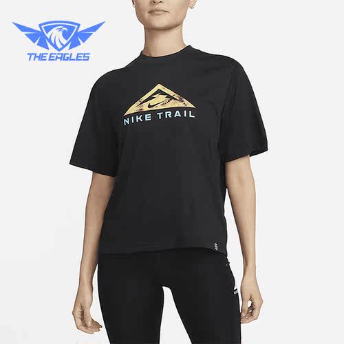 Nike/耐克正品夏季新款女子户外DRI-FIT运动透气短袖DX7897-010