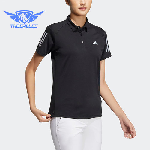 Adidas/阿迪达斯正品新款女子高尔夫运动短袖POLO衫HT0040