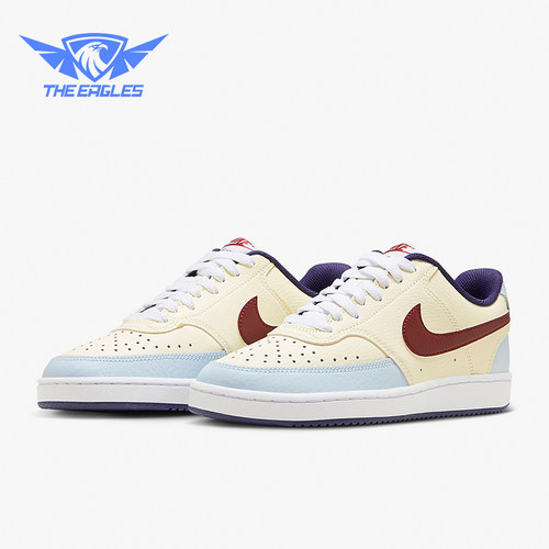 Nike/耐克正品Court Vision Low女士运动低帮板鞋FV8114-161