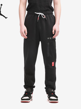 Nike/耐克正品男子冬季JORDAN加绒保暖运动篮球小脚长裤 CK6664