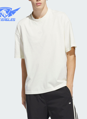 Adidas/阿迪达斯正品CLASSIC TEE 情侣款运动简约T恤IR6383