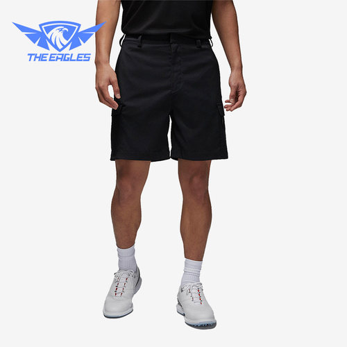 Nike/耐克正品JORDAN男子运动训练休闲高尔夫短裤FD1368-010