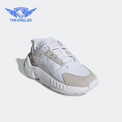 Adidas/阿迪达斯正品三叶草ZX 22 Boost女子运动跑步鞋GW3660