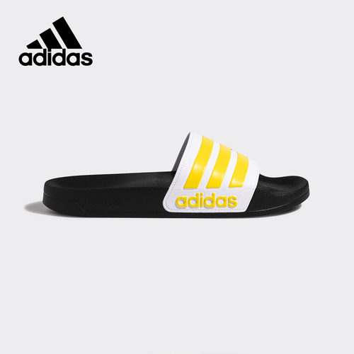 Adidas/阿迪达斯正品 NEO夏男女POKEMON 皮卡丘联名拖鞋 EG2210