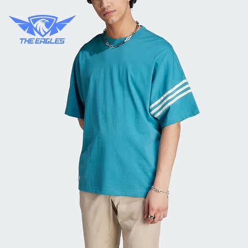 Adidas/阿迪达斯正品NEW C TEE男子运动宽松圆领短袖IM2093