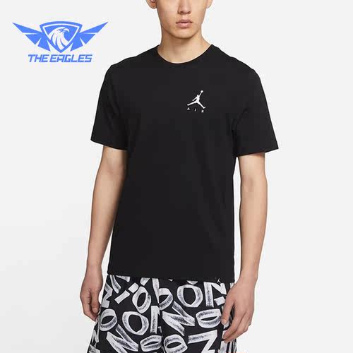 Nike/耐克正品JORDAN男子夏季圆领休闲运动短袖T恤AH5297-010