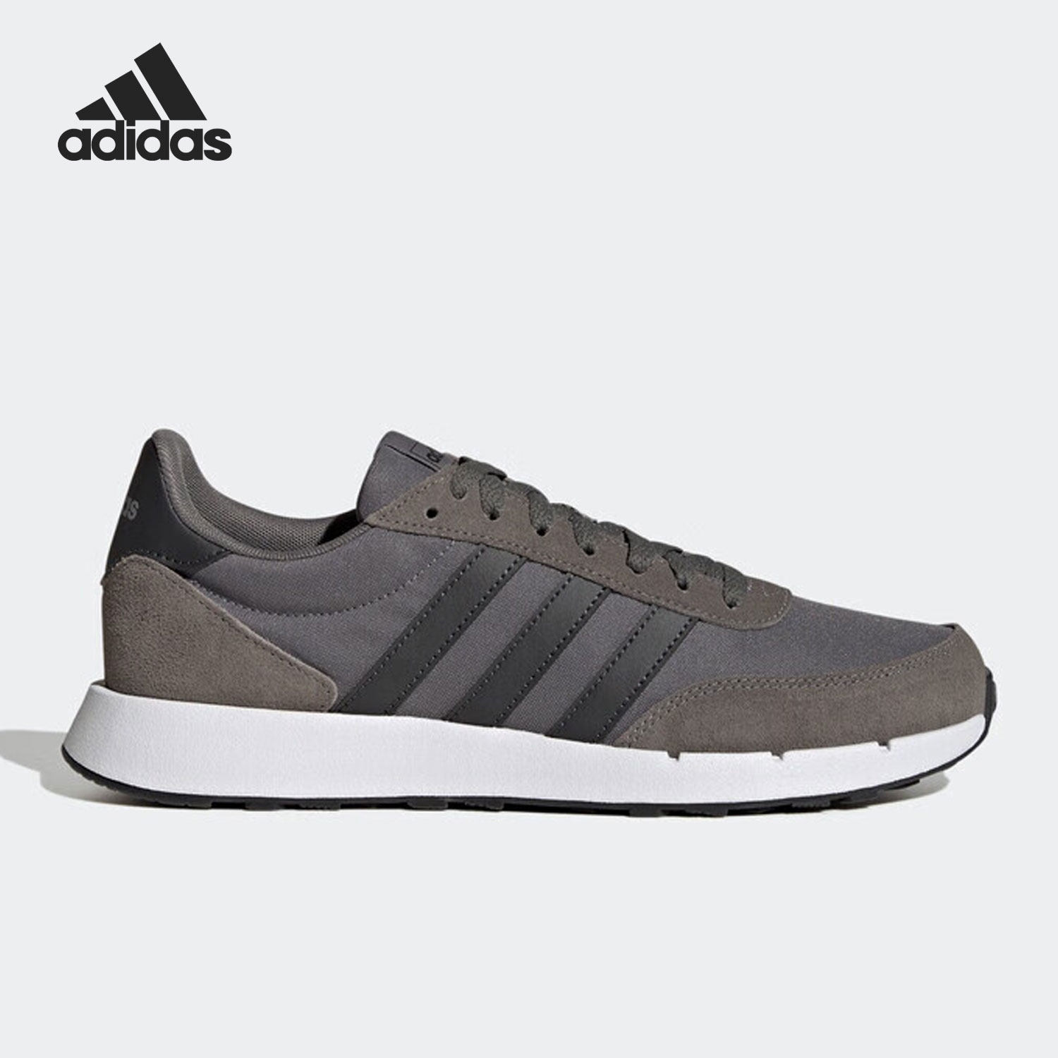 Adidas/阿迪达斯正品Run 60s 2男子运动低帮透气跑步鞋GX1740