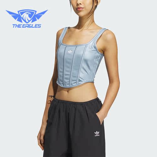 Adidas/阿迪达斯正品三叶草女子运动时尚简约吊带背心IX1913