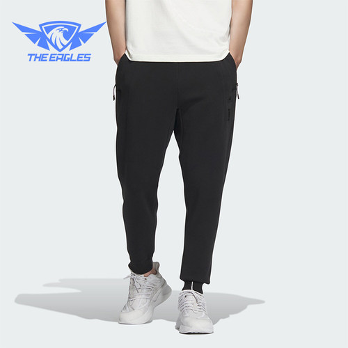 Adidas/阿迪达斯正品春季男士宽松休闲运动束脚长裤JE6668
