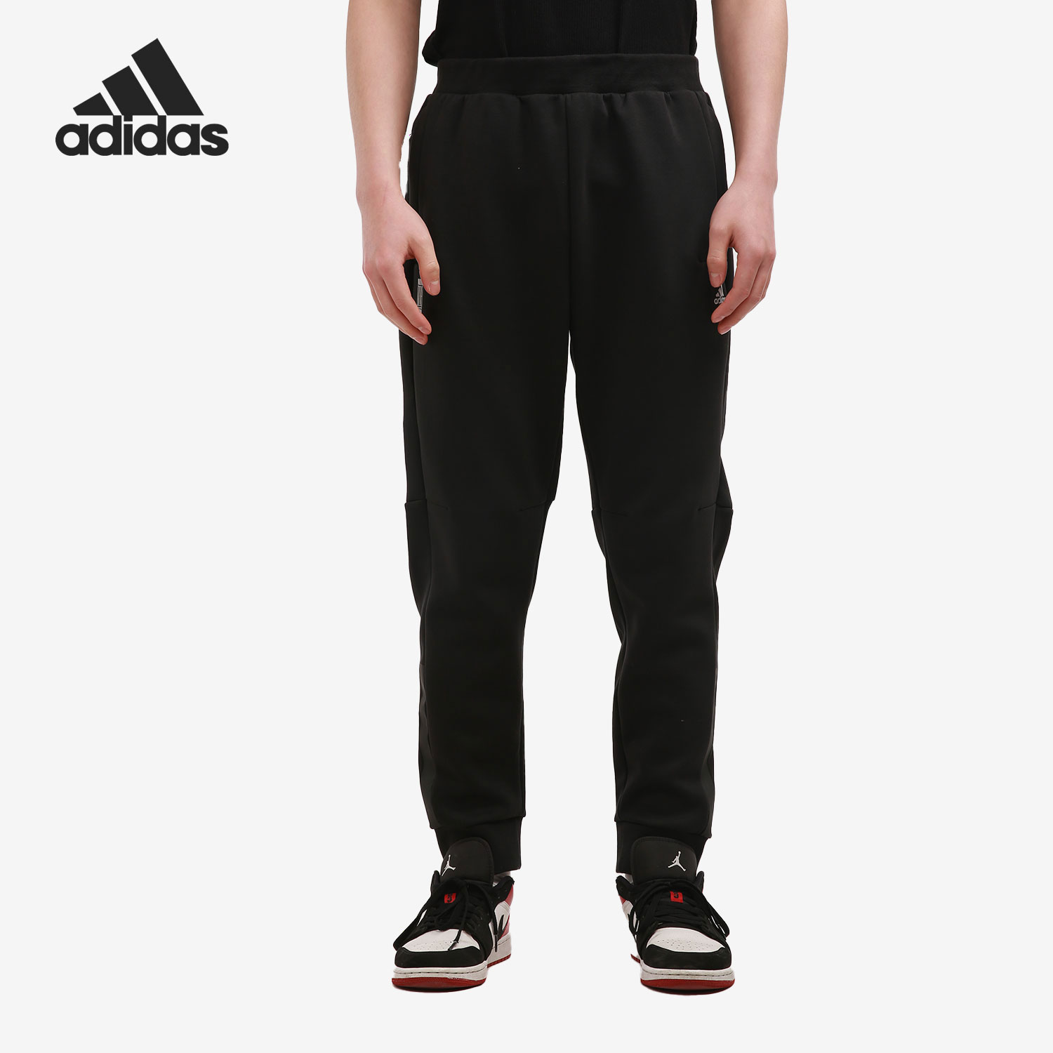 Adidas/阿迪达斯正品男子2021新款运动裤卫裤休闲收口裤子 GP0887