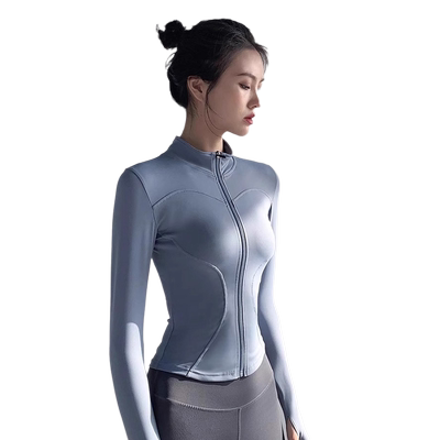 瑜伽服套装女上衣拉链健身套装