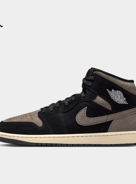 耐克乔丹男子轻便AJ1板鞋春季新款中帮平底运动鞋JORDAN IB7110