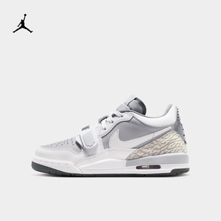 耐克乔丹大童低帮AJ312运动鞋春季男女童缓震回弹JORDAN CD9054