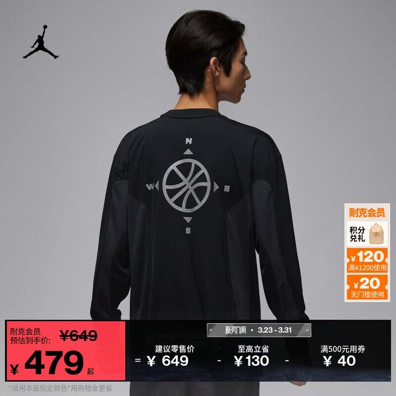 耐克乔丹男子宽松印花球衣春季新款运动舒适JORDAN IF188