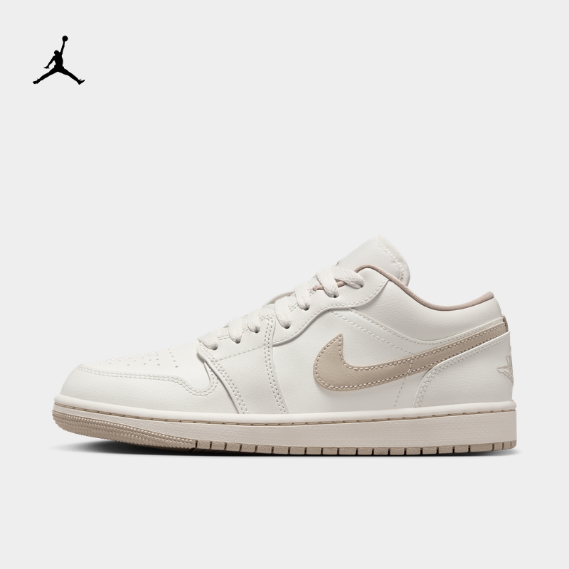Jordan官方AJ1刺绣女运动鞋板鞋