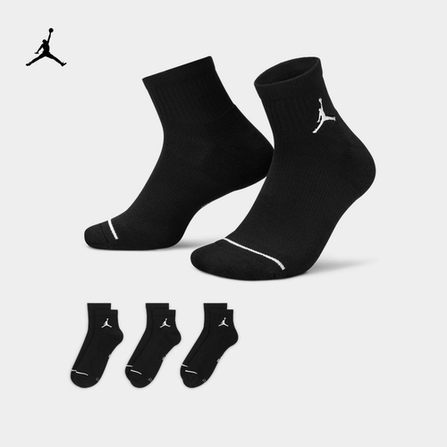Чиновник Jordan Nike Jordan Sports Socks 3 Double осень -дышащие быстрое быстрое вязание комфорт SX5544