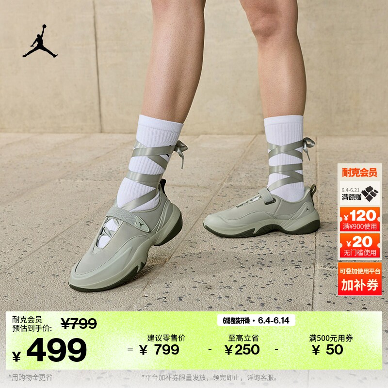 耐克乔丹女子运动鞋夏季新款皮面训练JORDAN POINTE IV5281